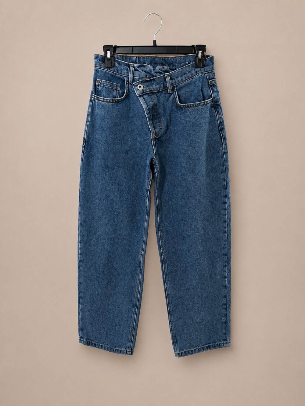women's Collusion Jeans Crossover Button fly SZ. 26/28 PETITE